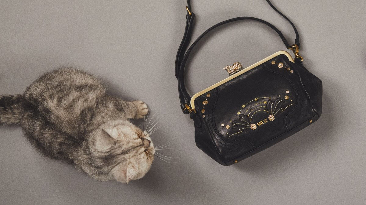 ANNA SUI mini - 新品 アナスイミニ 猫フェイスジャンスカ風ワンピース